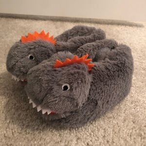 Pottery Barn Kids Dinosaur Slippers